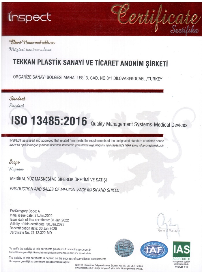 ISO 13485:2016