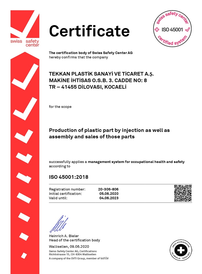 ISO 45001:2018