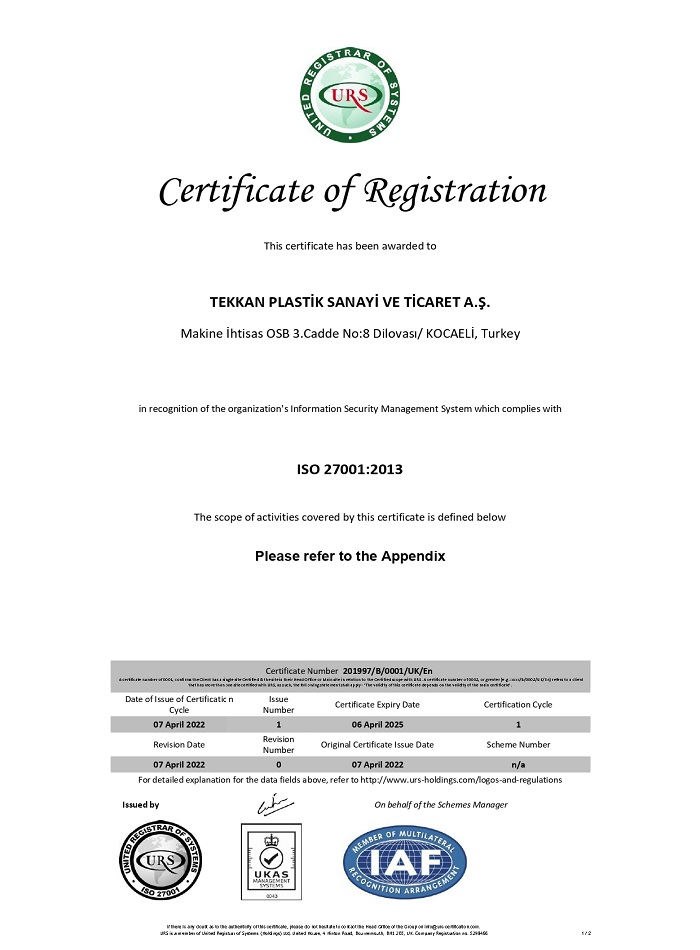 ISO 27001:2013